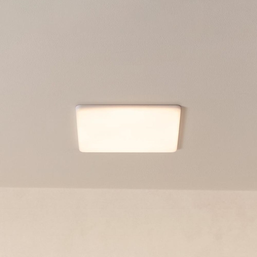 Eglo - LED Ugradbena lampa za kupatilo LED/18W/230V 21,5x21,5 cm IP65