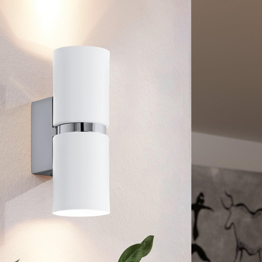Eglo - LED zidna lampa 2xGU10-LED/4W/230V