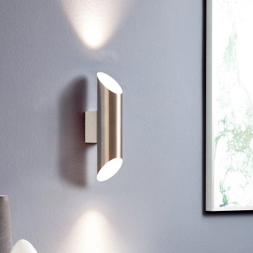 Eglo - LED zidna lampa 2xGU10-LED/4W/230V