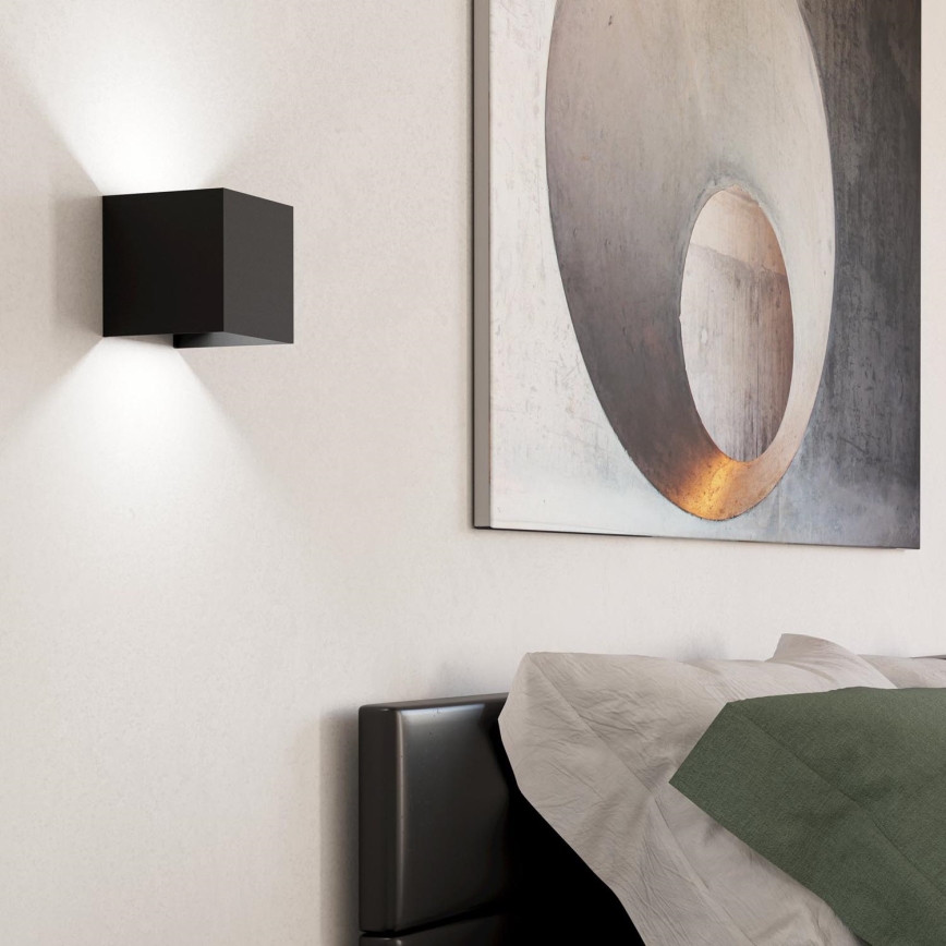 Eglo - LED Zidna lampa 2xLED/1,5W/230V 3000K crno