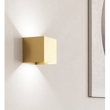 Eglo - LED Zidna lampa 2xLED/1,5W/230V 3000K zlatna