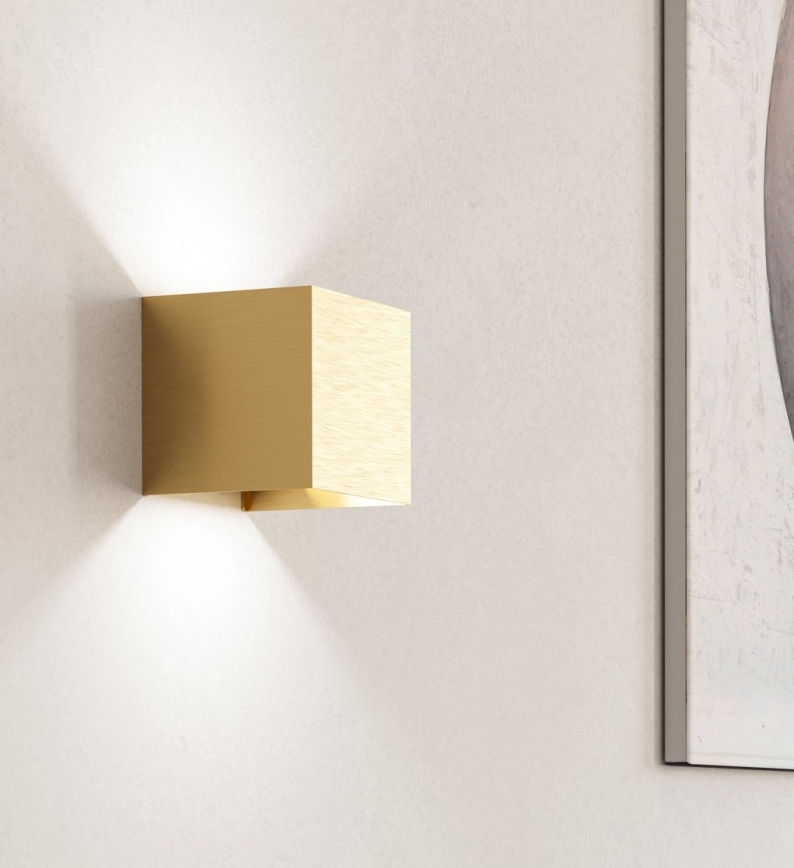 Eglo - LED Zidna lampa 2xLED/1,5W/230V 3000K zlatna