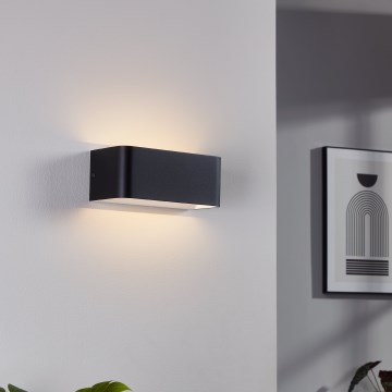 Eglo - LED Zidna lampa LED/10W/230V 3000K crno