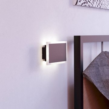 Eglo - LED Zidna lampa LED/12W/230V 3000K 12x23 cm crno