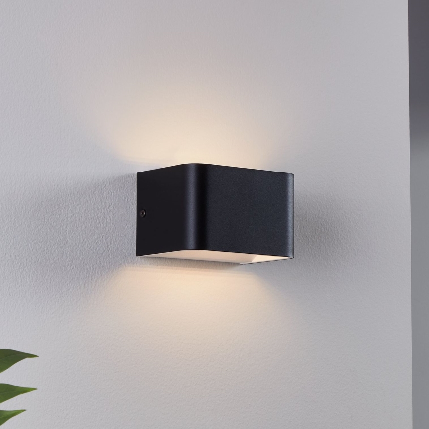 Eglo - LED Zidna lampa LED/6W/230V 3000K crno