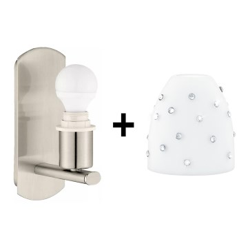 Eglo - LED Zidna lampa MY CHOICE 1xE14/4W/230V krom/bela