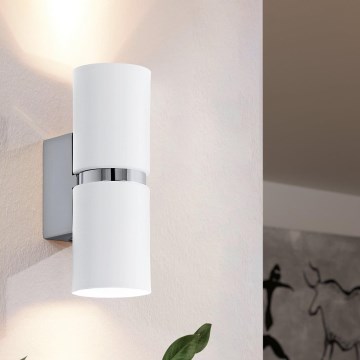 Eglo - LED zidna svetiljka 2xGU10-LED/4W/230V