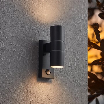 Eglo - LED Zidno spoljašnje osvetljenje sa senzorom 2xGU10/3W/230V IP44
