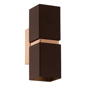 Eglo - LED zidno svetlo 2xGU10-LED/4W/230V