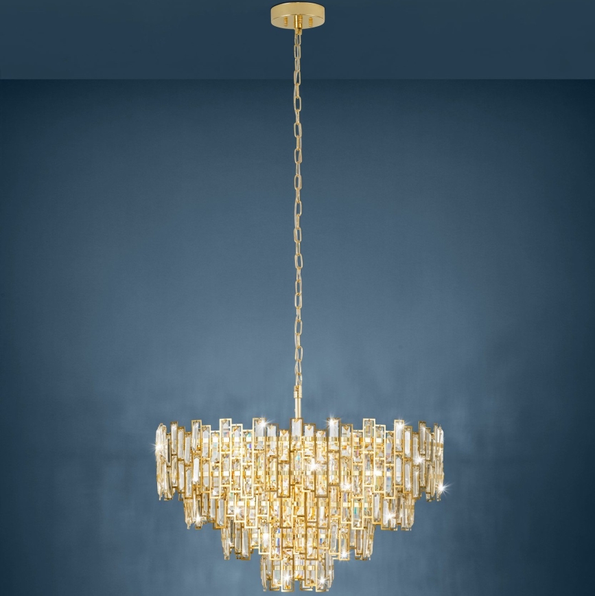 Eglo - Luster na lancu 10xE14/25W/230V pr. 78 cm