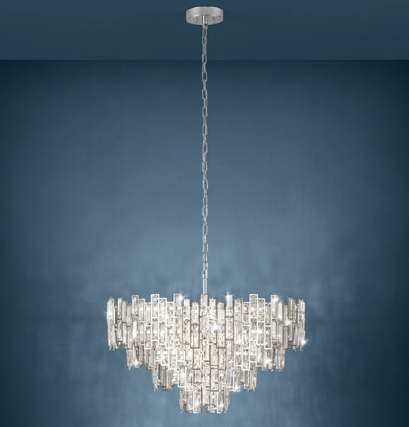 Eglo - Luster na lancu 10xE14/25W/230V pr. 78 cm