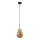Eglo - Luster na lancu 1xE27/28W/230V pr. 20 cm zlatna
