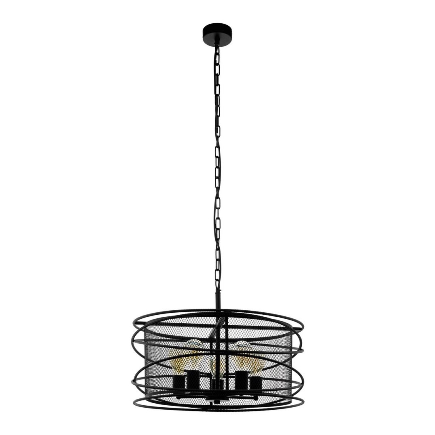 Eglo - Luster na lancu 5xE27/60W/230V