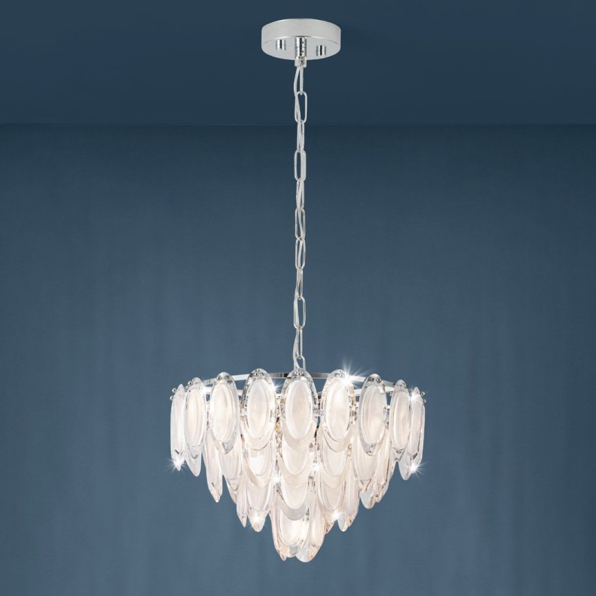 Eglo - Luster na lancu 7xE14/40W/230V