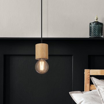 Eglo - Luster na sajli 1xE27/28W/230V - FSC sertifikovano