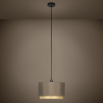 Eglo - Luster na sajli 1xE27/40W/230V braon