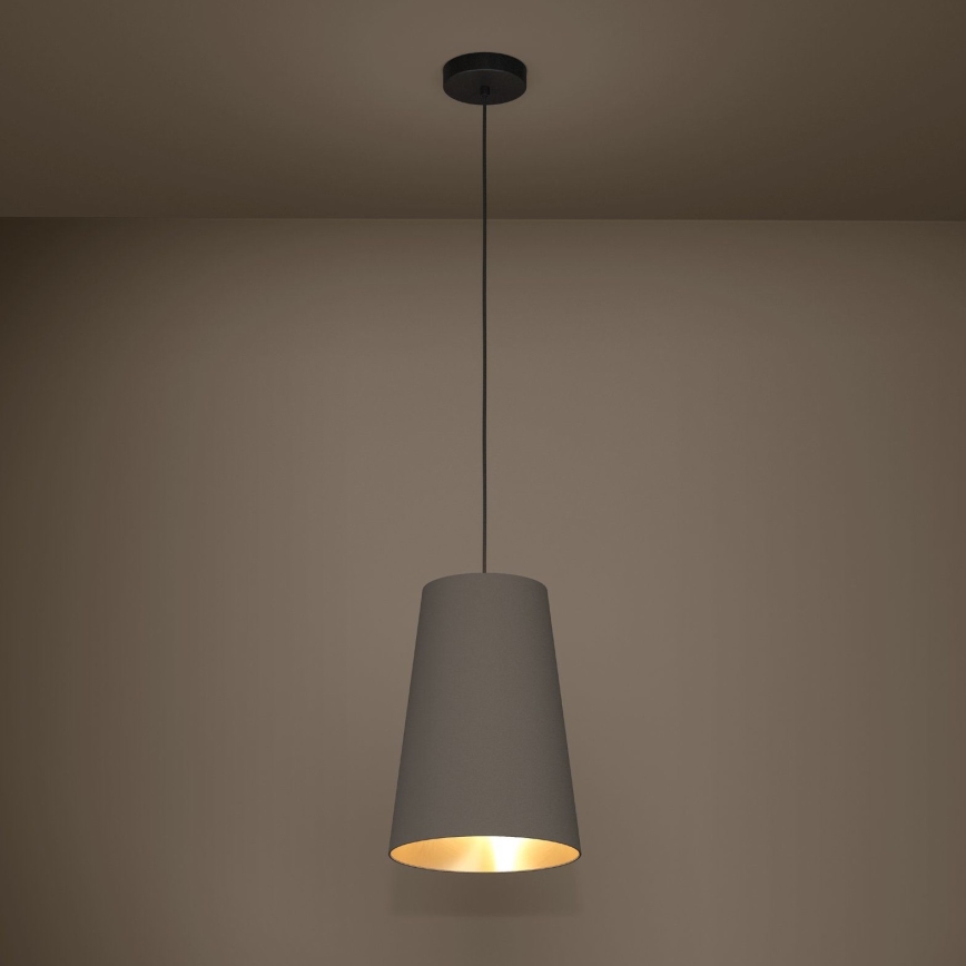 Eglo - Luster na sajli 1xE27/40W/230V braon