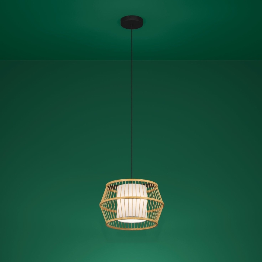 Eglo - Luster na sajli 1xE27/40W/230V braon