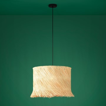 Eglo - Luster na sajli 1xE27/40W/230V braon