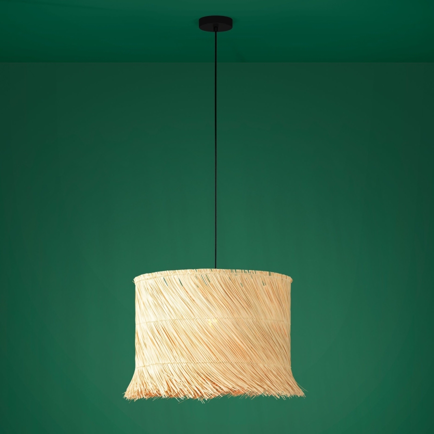 Eglo - Luster na sajli 1xE27/40W/230V braon