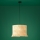 Eglo - Luster na sajli 1xE27/40W/230V braon