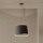 Eglo - Luster na sajli 1xE27/40W/230V crno