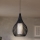 Eglo - Luster na sajli 1xE27/40W/230V crno