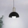 Eglo - Luster na sajli 1xE27/40W/230V crno