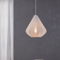 Eglo - Luster na sajli 1xE27/40W/230V pr. 33,5 cm bela