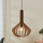 Eglo - Luster na sajli 1xE27/40W/230V pr. 38 cm bež