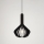 Eglo - Luster na sajli 1xE27/40W/230V pr. 38 cm crno