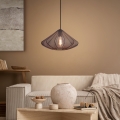 Eglo - Luster na sajli 1xE27/40W/230V pr. 42,5 cm crno