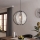 Eglo - Luster na sajli 1xE27/40W/230V pr. 48 cm bela/crno