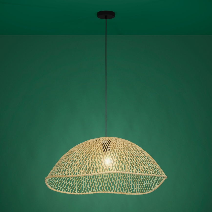 Eglo - Luster na sajli 1xE27/40W/230V pr. 72 cm braon