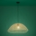 Eglo - Luster na sajli 1xE27/40W/230V pr. 72 cm braon