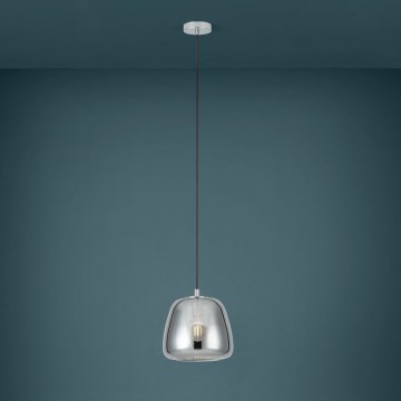 Eglo - Luster na sajli 1xE27/40W/230V, prečnika 26 cm, u dimnoj boji