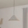 Eglo - Luster na sajli 1xE27/40W/230V sivo