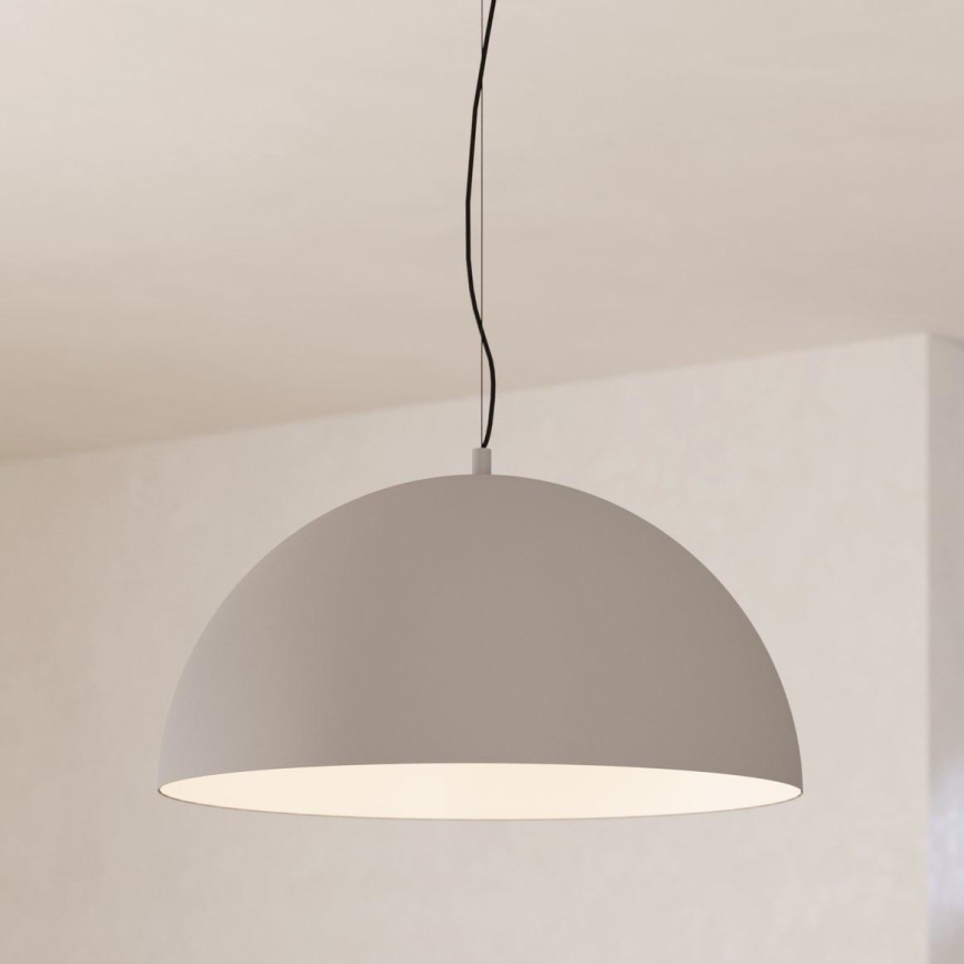 Eglo - Luster na sajli 1xE27/40W/230V sivo