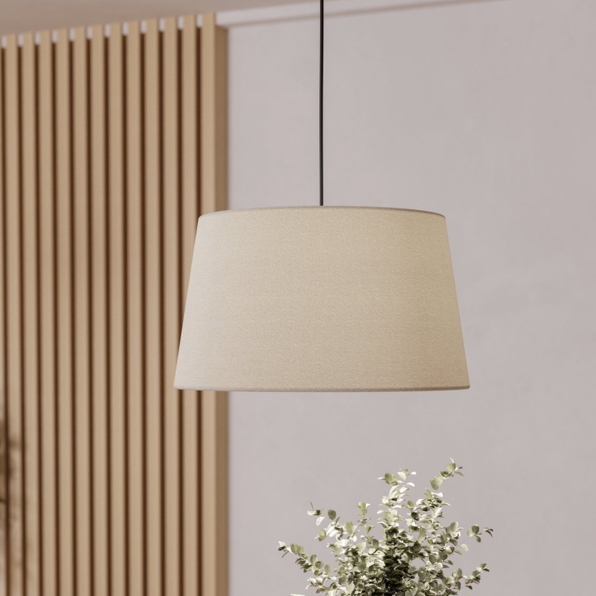 Eglo - Luster na sajli 1xE27/60W/230V bela
