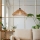 Eglo - Luster na sajli 1xE27/60W/230V braon