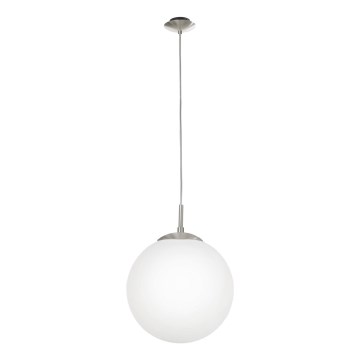EGLO - Luster na sajli 1xE27/60W/230V pr. 30 cm bela
