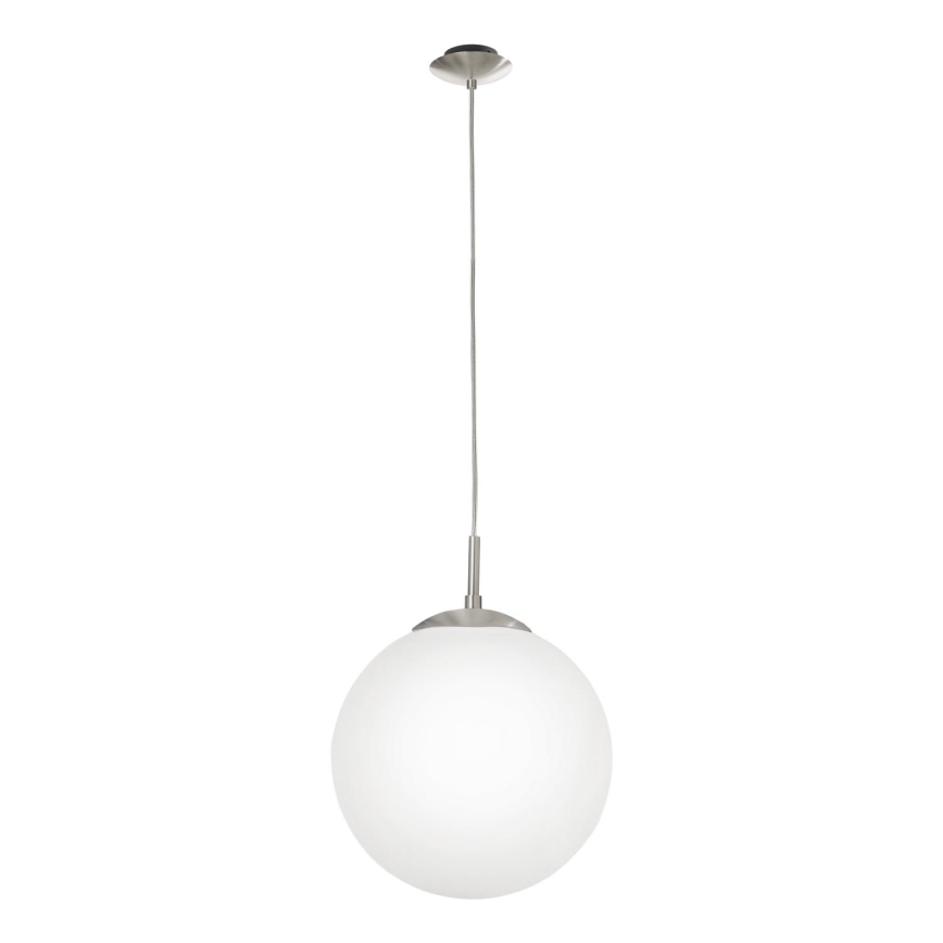 EGLO - Luster na sajli 1xE27/60W/230V pr. 30 cm bela