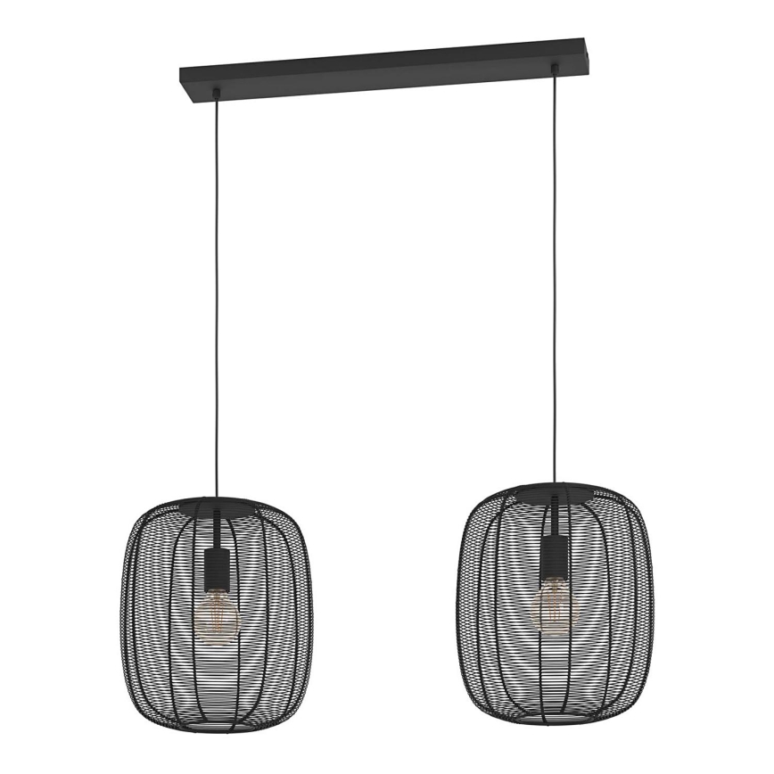 Eglo - Luster na sajli 2xE27/40W/230V