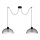 Eglo - Luster na sajli 2xE27/60W/230V pauk