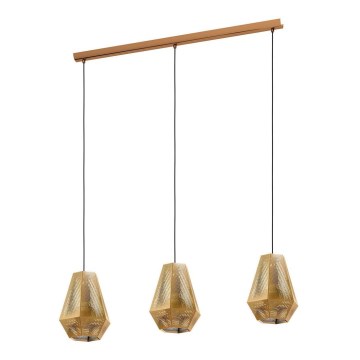 Eglo - Luster na sajli 3xE27/28W/230V