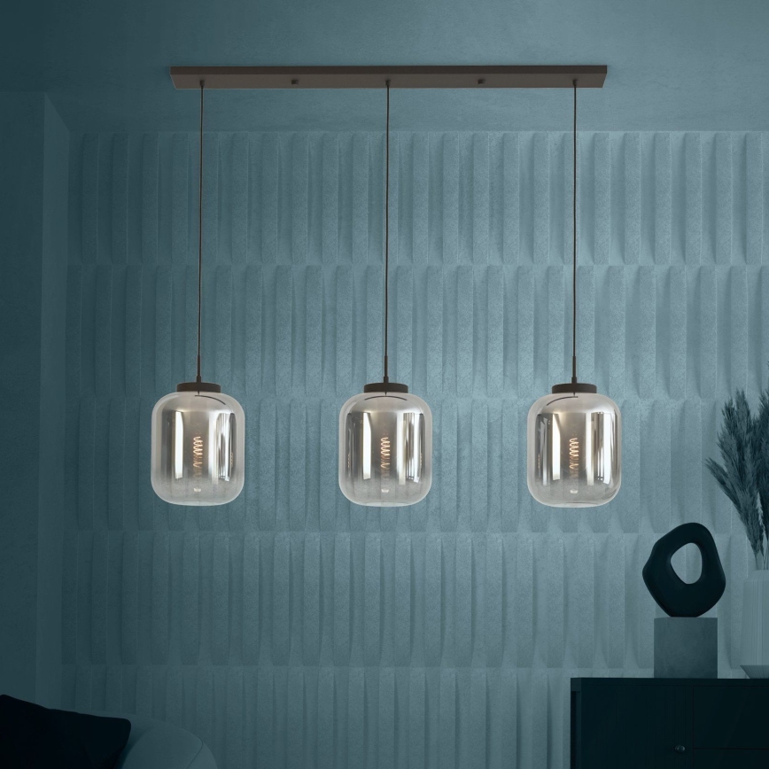 Eglo - Luster na sajli 3xE27/40W/230V dimno