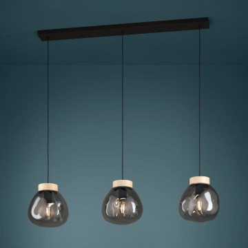Eglo - Luster na sajli 3xE27/40W/230V dimno