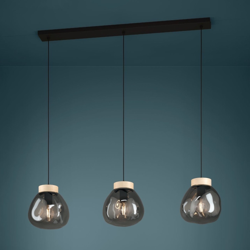 Eglo - Luster na sajli 3xE27/40W/230V dimno