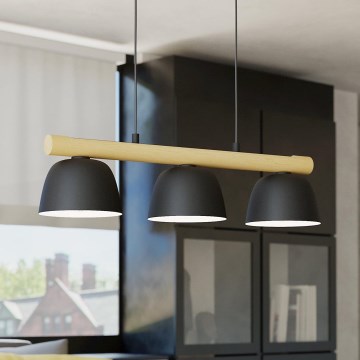 Eglo - Luster na sajli 3xE27/40W/230V