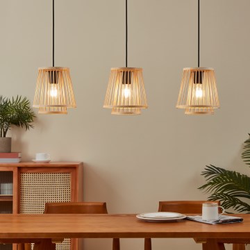 Eglo - Luster na sajli 3xE27/40W/230V